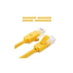ქსელის კაბელი UGREEN NW103 (60816) Cat5e Patch Cord UTP Lan Cable, 20m, Yellow - Image 3