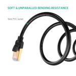 ქსელის კაბელი UGREEN NW107 (11271), Cat7 STP Ethernet Patch Cord Lan Cable, 5m, Black - Image 5