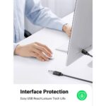 USB დამაგრძელებელი UGREEN US129 (30127), USB 3.0 Male to USB Female, Extension Male Cable, 3m, Black - Image 5