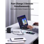 USB კაბელი UGREEN US561 (35087), 100W, Type-C to Type-C, 1.5m, Grey - Image 9