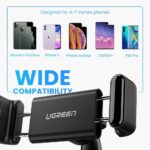 მობილურის დამჭერი UGREEN LP189 (60796), Dashboard Snap Clip Phone Holder, Black - Image 6