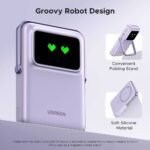 პორტატული დამტენი UGREEN PB572 (45328) Uno, 10000mAh 7.5W, Magnetic Wireless Power Bank, Purple - Image 6