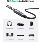 აუდიო ადაპტერი UGREEN CM450 (20192), Type-C Male To 3.5mm Male Audio Cable With Chip, 1m, Black/Grey - Image 6