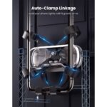 მობილურის დამჭერი UGREEN LP228 (80539), Gravity Phone Holder For Car, Black - Image 8