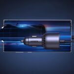 მანქანის დამტენი UGREEN EC705 (35025), 130W, Type-C, USB-A, Grey - Image 3