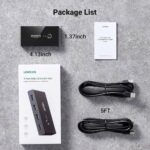 სვიჩი UGREEN US216 (30768), 2 In 4 Out USB 3.0 Sharing Switch Box, Black - Image 9