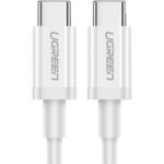 USB კაბელი UGREEN US264 (60520), 60W, Type C 2.0 Male To Male Cable, 2m, White - Image 2