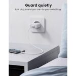 მობილურის დამტენი UGREEN CD122 (10133), 18W, USB Fast Charger, White - Image 2