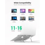 ნოუთბუქის სადგამი UGREEN LP230 (80348), Laptop Stand, Silver - Image 5