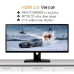 HDMI კაბელი UGREEN 50108, 4K, 2.0 HDMI to HDMI Carbon Fiber Zinc Alloy Cable, 2m, Grey - Image 3