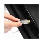 HDMI კაბელი UGREEN 50108, 4K, 2.0 HDMI to HDMI Carbon Fiber Zinc Alloy Cable, 2m, Grey - Image 5