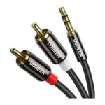 აუდიო კაბელი UGREEN AV116 (10590), 3.5mm Male To 2Rca Male Cable, 3m, Black