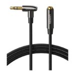აუდიო ადაპტერი UGREEN AV188 (10683), 3.5mm Male to Female, Extension Cable, 5m, Black