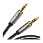 აუდიო კაბელი UGREEN AV119 (10732), 3.5mm Male to 3.5mm Male Cable, 0.5m, Black