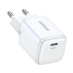 დამტენი UGREEN CD319 (15326) Nexode, 30W, Single port, Type-C, White