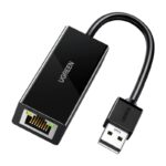 LAN ადაპტერი UGREEN EA20254 (20254), USB to LAN 10/100Mbps Ethernet Adapter, Black