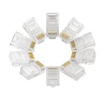 ქსელის კაბელის კონექტორი UGREEN NW110 (20329) RJ45 Network Connector for UTP Cat 5, Cat 5e 10pcs