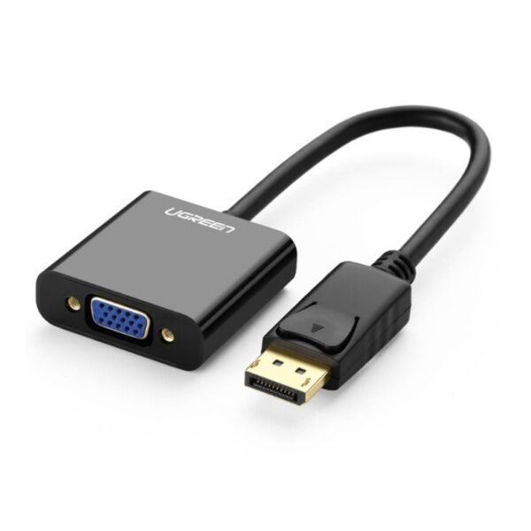 ადაპტერი UGREEN DP109 (20415) DisplayPort to VGA Converter, Black