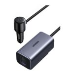 მანქანის დამტენი UGREEN EC706 (35571), 150W, Type-C, USB, Car Charger, Grey