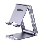 მობილურის დამჭერი UGREEN LP263 (80708), Aluminum Adjustable Desk Phone Holder, Grey