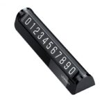 დროებითი პარკირების ბარათი UGREEN LP178 (60326), Temporary Parking Number Plate, Black