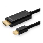 HDM კაბელი UGREEN MD101 (20848), mini DisplayPort to HDMI cable, 1.5m, Black