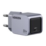 მობილურის დამტენი UGREEN X703 (35006) Nexode Pro, 30W, Type-C, Grey
