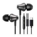 ყურსასმენი UGREEN EP105 (35754), In-Ear Headphones, Wired, Type-C, Black