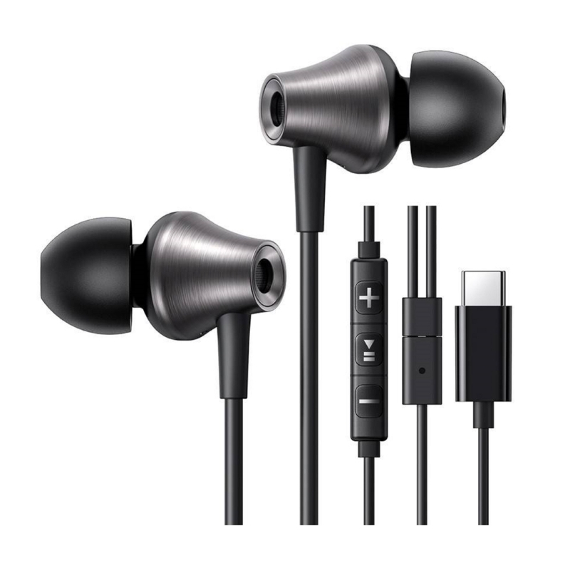ugreen 35754 ყურსასმენი UGREEN EP105 (35754), In-Ear Headphones, Wired, Type-C, Black - Image 1