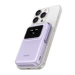 პორტატული დამტენი UGREEN PB572 (45328) Uno, 10000mAh 7.5W, Magnetic Wireless Power Bank, Purple