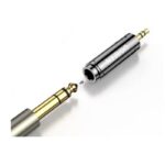 აუდიო ადაპტერი UGREEN 80730, 3.5mm to 6.35mm Audio Adapter, Silver