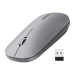 მაუსი Ugreen MU001 (90373), Wireless, 4000DPI, USB, Mouse, Light Gray