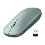 მაუსი UGREEN MU001 (90374) Wireless 2.4G Slim Silent Mouse, 4000DP, Green