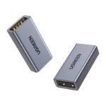 USB ადაპტერი UGREEN US381 (20119) USB 3.0 Type A Female to Female Adapter, Gray