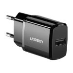 მობილურის დამტენი UGREEN ED011 (50459), Smart USB-A Charger Adapter, Black