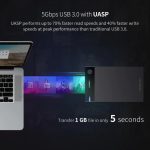 მყარი დისკის ქეისი UGREEN US222 (50422) USB 3.5 Inch HDD Enclosure SSD SATA USB 3.0 power Adapter - Image 3