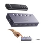 სვიჩი UGREEN CM568 (25857), 4k 60hz, HDMI Switch, Grey - Image 2