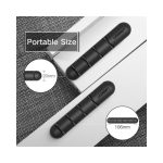 კაბელ მენეჯერი UGREEN LP114 (30762), Cable Organizer 2 Pack, Black - Image 3