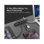 კაბელ მენეჯერი UGREEN LP114 (30762), Cable Organizer 2 Pack, Black - Image 7
