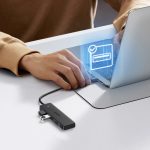 USB ჰაბი UGREEN CM219 (35574), USB, HUB, Black - Image 5