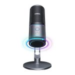 მიკროფონი UGREEN CM769 (35629), Microphone for PC, RGB, USB, 3.5mm, Black