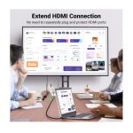 HDMI დამაგრძელებელი UGREEN HD151 (40400), 8K HDMI Extension Male To Female Cable, 0.5m, Black - Image 3