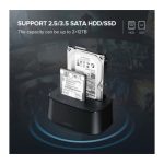 მყარი დისკის წამკითხველი UGREEN CM198 (50857), USB 3.0 to SATA Dual-Bay Hard Drive Docking Station - Image 2