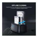 მყარი დისკის წამკითხველი UGREEN CM198 (50857), USB 3.0 to SATA Dual-Bay Hard Drive Docking Station - Image 4