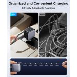 მანქანის დამტენი UGREEN EC602 (55212B) Nexode, 60W, Car Charger With Retractable Type-C Cable, Grey - Image 6