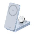 უსადენო დამტენი UGREEN W757 (65901), MagFlow 25W, 3-in-1 Magnetic Wireless Charger, Blue