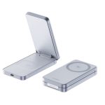 უსადენო დამტენი UGREEN W756 (55963) MagFlow, 25W, 2-in-1 Magnetic Wireless Charger, Blue - Image 3