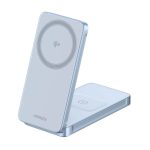 უსადენო დამტენი UGREEN W756 (55963) MagFlow, 25W, 2-in-1 Magnetic Wireless Charger, Blue