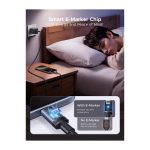 USB კაბელი UGREEN L532 (65907), 240W, Type-C to Type-C PD Fast Charging Cable, 1m, Space Gray - Image 3