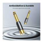 აუდიო ადაპტერი UGREEN AV169 (80731), 6.35mm Male to RCA Female Adapter, Black/Gold - Image 3